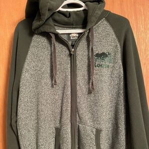 Hunter Green Roots Hoodie